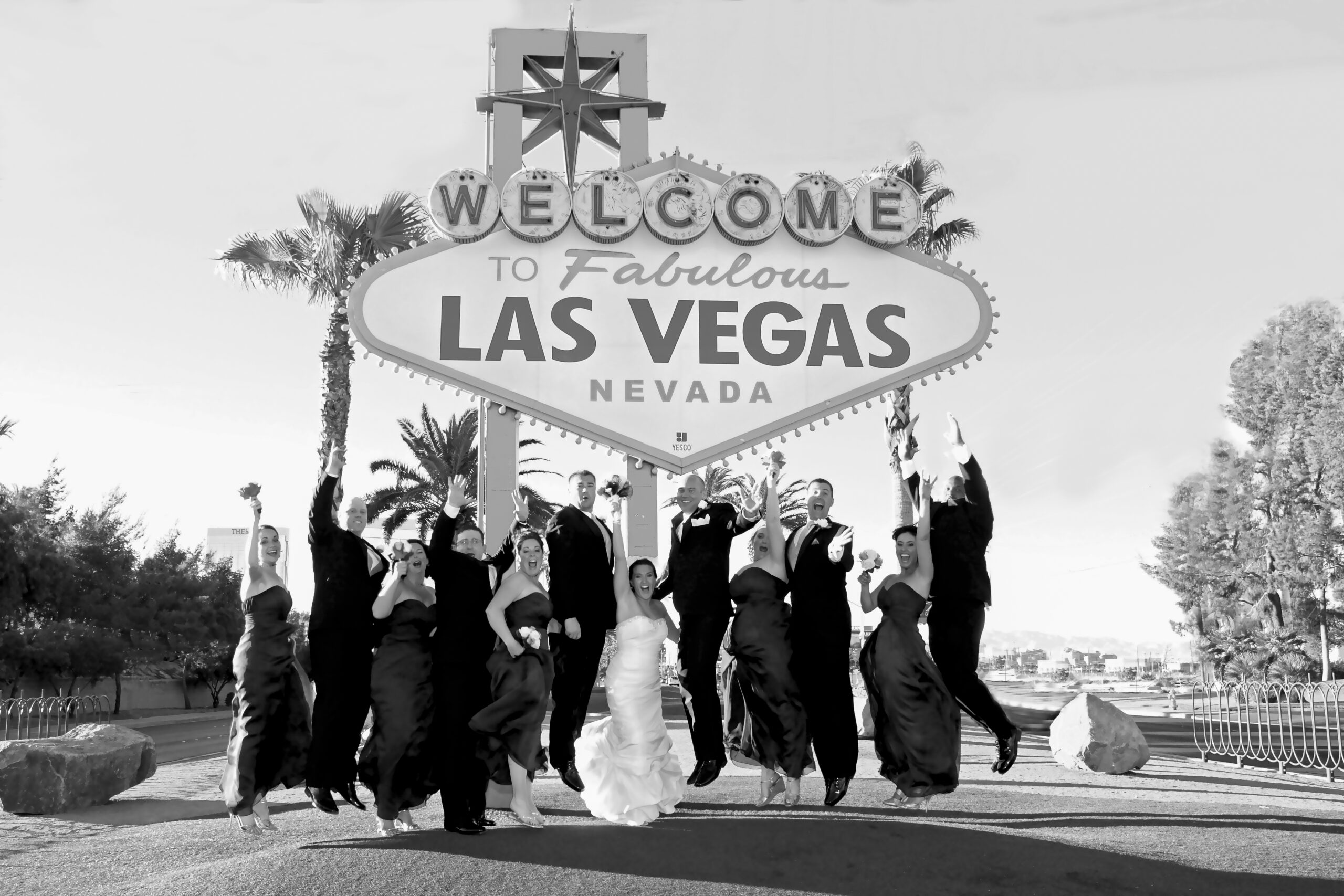Las Vegas Sign Wedding Photography