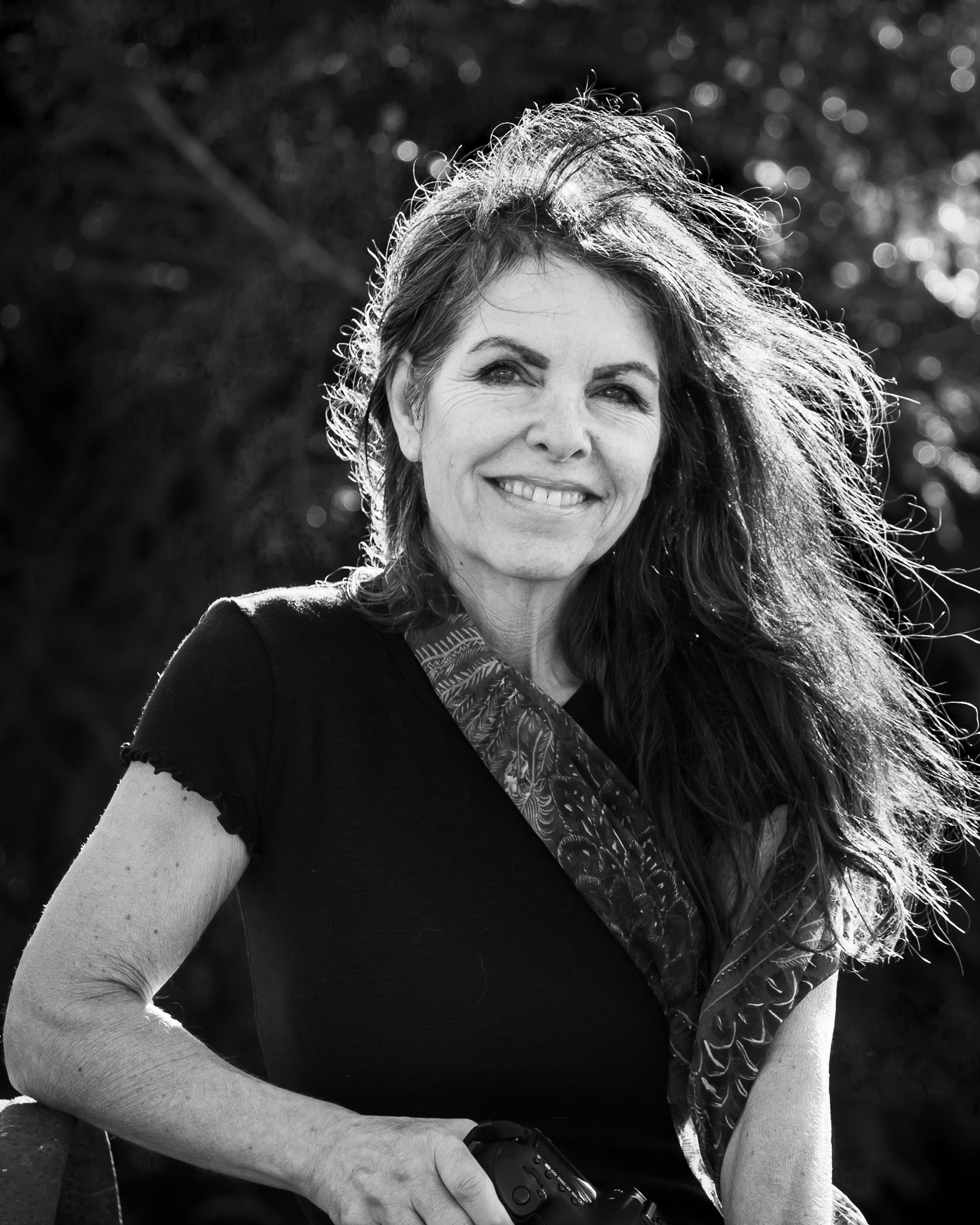 Theresa Chavarria wedding photographer black and white editorial portrait natural light