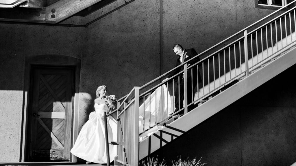 Napa Valley editorial wedding photographer capturing a refined and intimate wedding moment with natural light and clean composition